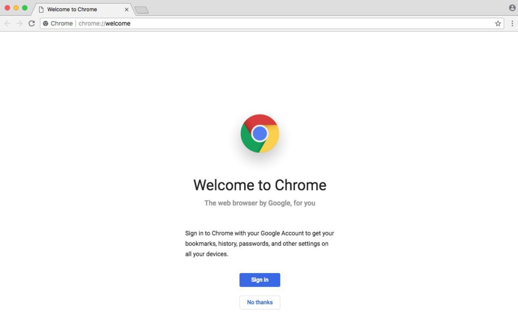 how big is google chrome for mac